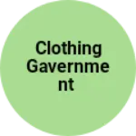 Business logo of Clothing gavernment