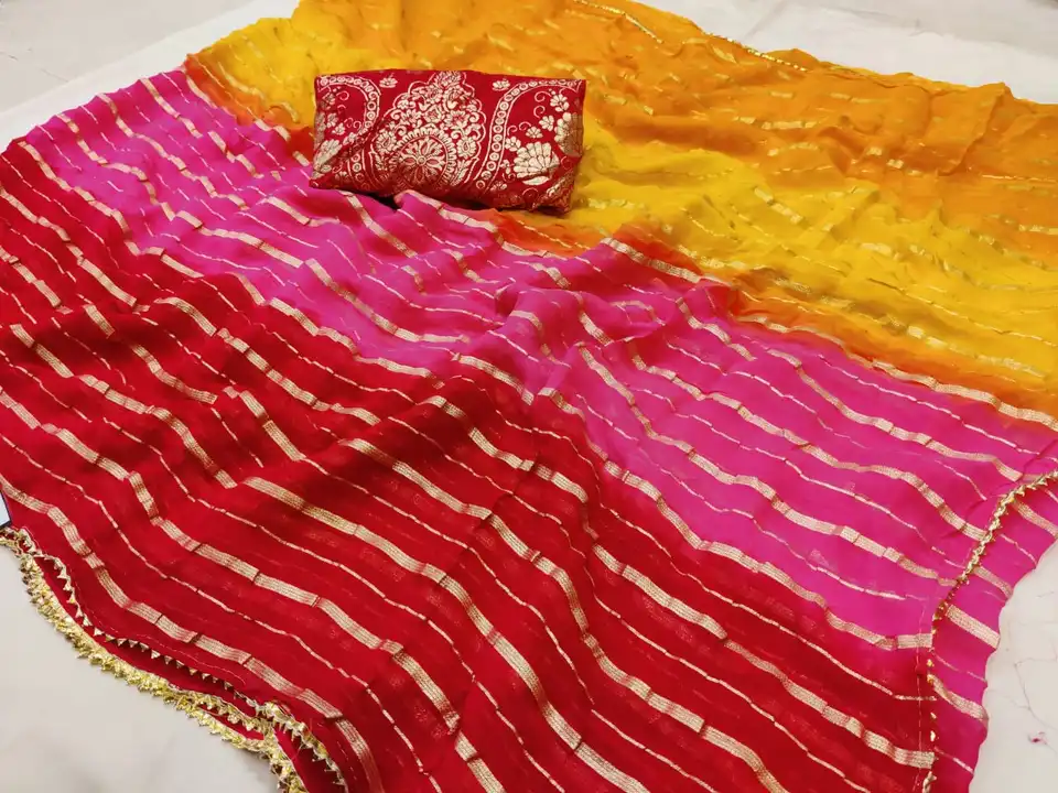 Product uploaded by Jaipuri wholesale gotta patti kurtis nd sarees on 5/12/2023
