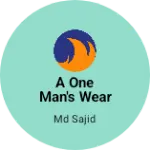 Business logo of A one man's wear