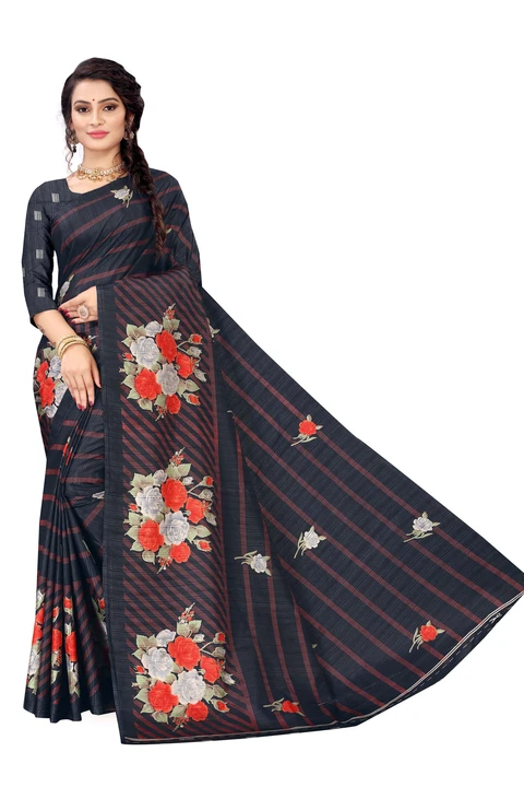 Silk Digital printed saree  uploaded by Indian fashion  on 5/12/2023