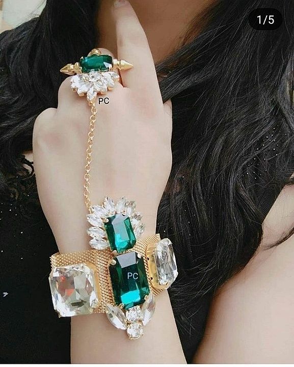 Fancy bracelets for girls  uploaded by Shri Imitation Jewellers  on 7/13/2020