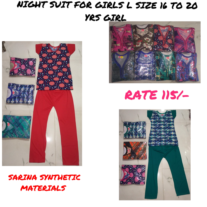 SARINA NIGHT SUIT  uploaded by business on 5/12/2023