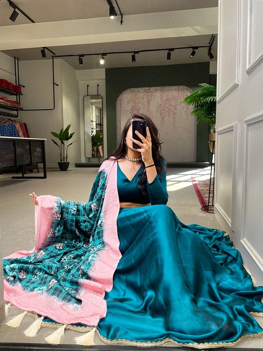 Lengha choli uploaded by Villa outfit on 5/12/2023
