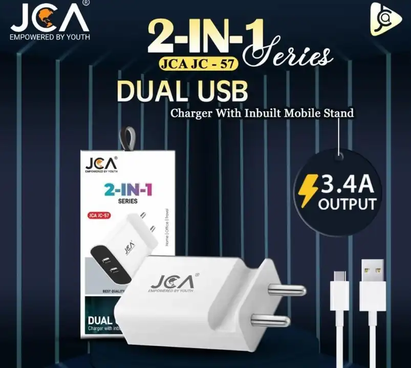 2in1 charger with stand  uploaded by Shree Mangaldeep Hitech on 5/12/2023