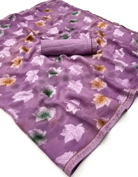 Original brasoo with pattu banglori silk blouse with moti lace border uploaded by Suyukti fab on 5/12/2023