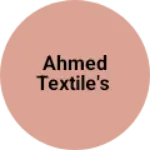 Business logo of Ahmed Textile's
