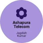 Business logo of Ashapura telecom