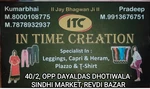 Business logo of IN TIME CREATION  based out of Ahmedabad