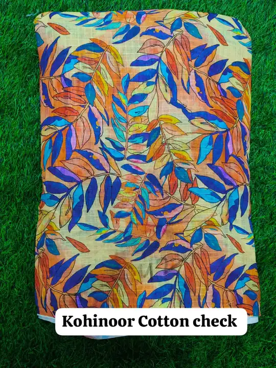 Kohinoor cotton checks uploaded by Mataji Fashion on 5/12/2023