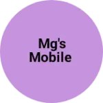 Business logo of MG's Mobile