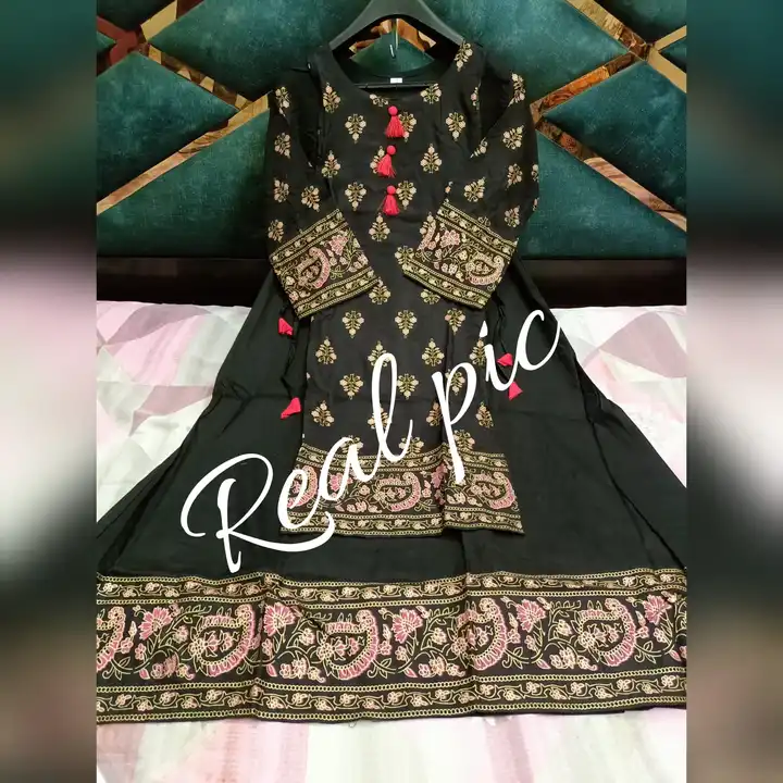 🌴🌴 *New Lonching* 🌴
🍁 *PRESENTING NEW DESIGNER GOWN* 🍁

*FABRIC HAVY RAYON*

*BEAUTIFUL HEAVY  uploaded by Rabi creation on 5/12/2023