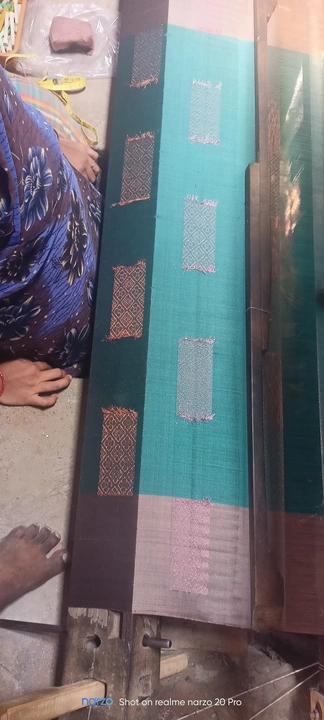 Pure handloom silk uploaded by Pure handloom saree weaving on 5/12/2023
