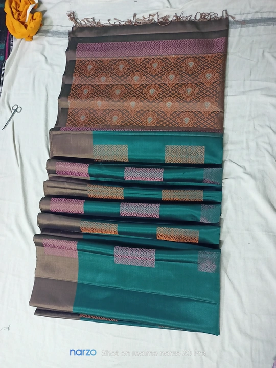 Pure handloom silk uploaded by Pure handloom saree weaving on 5/30/2024