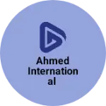 Business logo of Ahmed international