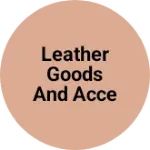 Business logo of Leather goods and accessories manufacturers