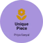 Business logo of Unique piece