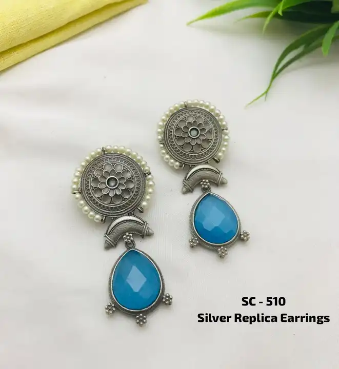 Replica earrings  uploaded by Shreevari fashion on 5/12/2023