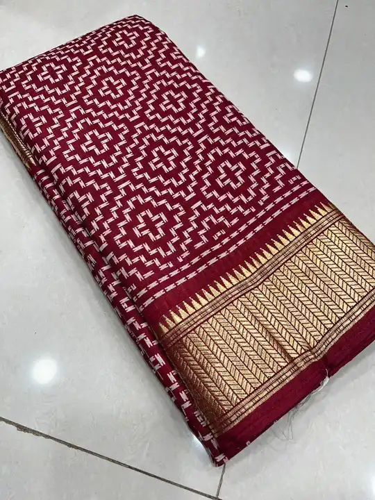 Bandejh saree uploaded by Lokenath cloth shop on 5/12/2023