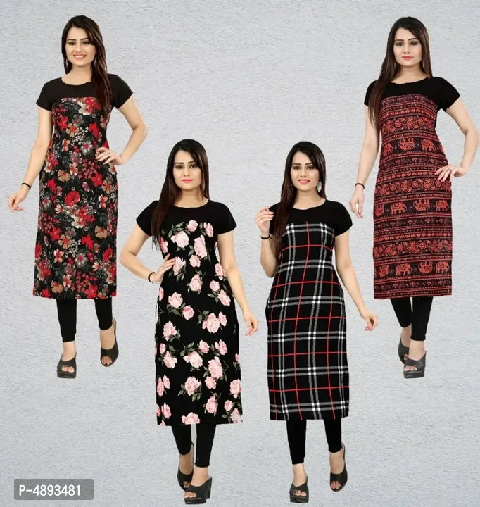4 pic combo set kurti uploaded by SL FASHION & TRENDS on 5/12/2023