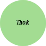 Business logo of Thok