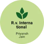 Business logo of R.V. International