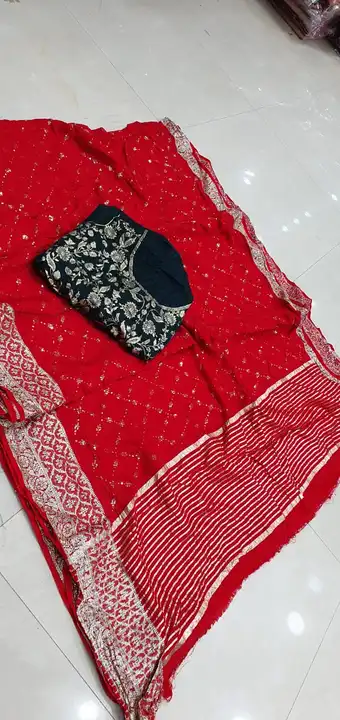 🥰🥰Original product🥰🥰


👉👉pure orgenza fabric with beautiful mx zari palu and bodar 💃🏻💃🏻💃 uploaded by Gotapatti manufacturer on 5/13/2023