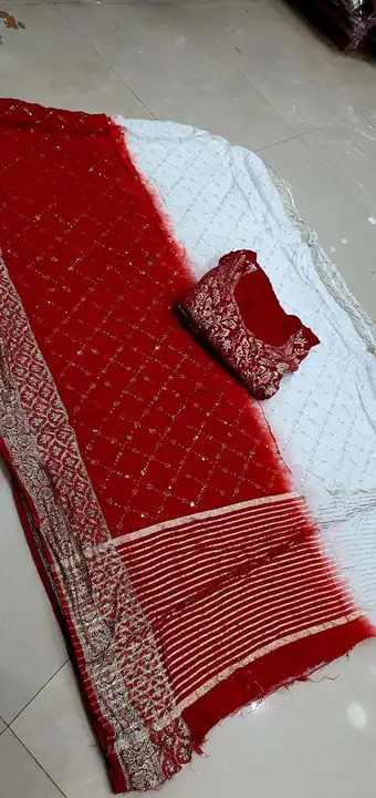🥰🥰Original product🥰🥰


👉👉pure orgenza fabric with beautiful mx zari palu and bodar 💃🏻💃🏻💃 uploaded by Gotapatti manufacturer on 5/13/2023