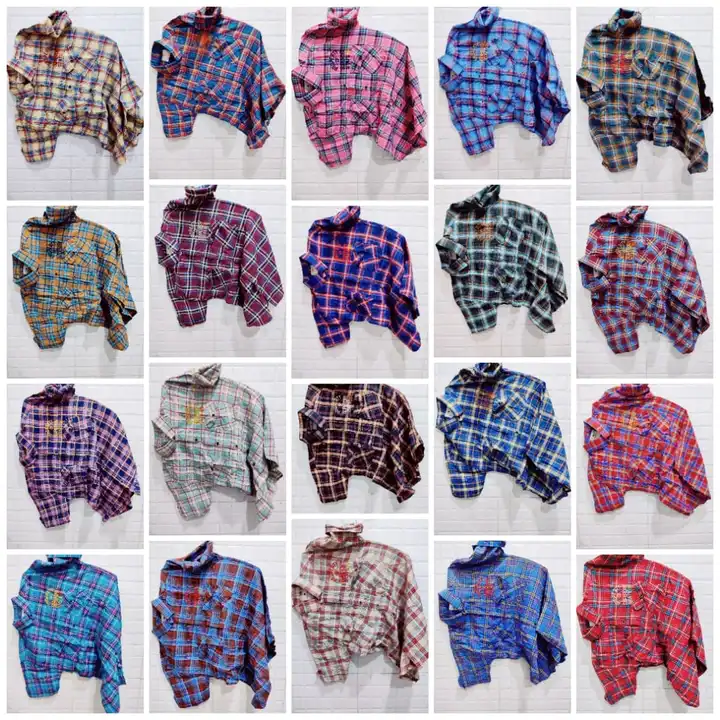 *SUPERDRY HALF SLEEVE  CHECKS*
SIZE M.L.XL
FABRIC TWILL 40/40 uploaded by business on 5/13/2023
