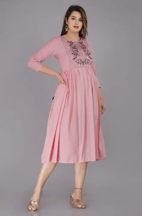 S/36, M/38, L/40, XL42, XXL/44, 3Xl/46, 4XL/48, 5XL/50 

⭐️ Fabric: Rayon 

⭐️ Anarkali Kurtis 

⭐️C uploaded by Online Ladies Dresses on 5/13/2023