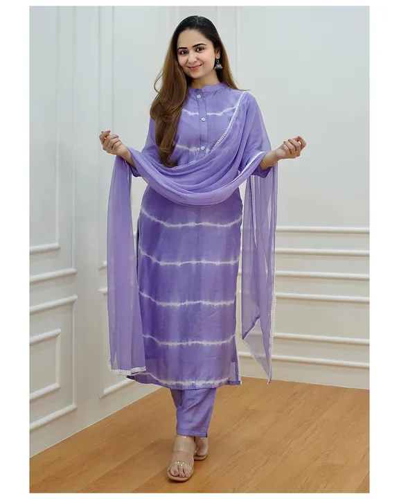 Kurta set with pant and dupatta  uploaded by business on 5/13/2023