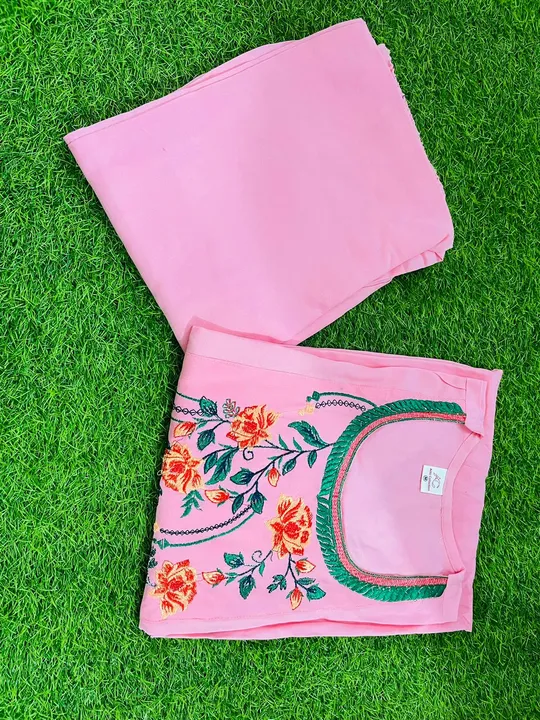 heavy Embroidery Kurti and pant 

⭐️ Size :- S to 3 XL 

⭐️ fabric :- Reyon 

⭐️ Color’s:- two colou uploaded by Online Ladies Dresses on 5/13/2023