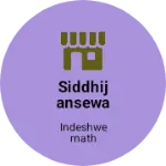 Business logo of Siddhijansewa services