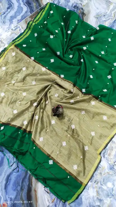 Handloom saree  uploaded by Bengal saree house on 5/13/2023