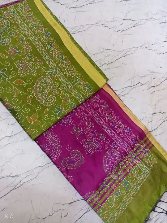 Handloom printed saree uploaded by Bengal saree house on 5/13/2023