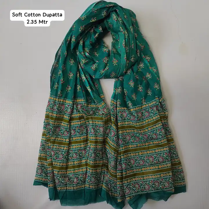 Cotton  dupatta   uploaded by Jaipur cloth on 5/13/2023