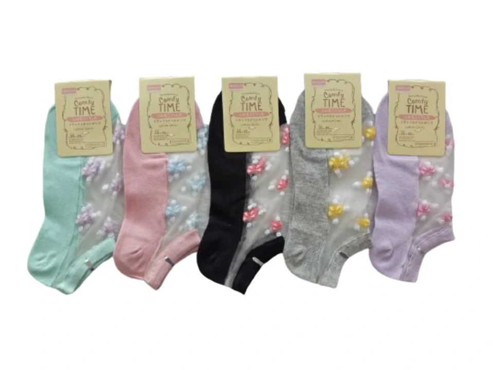 Post image Hey! Checkout my updated collection
Women Cotton ankal socks Nat transfer socks.