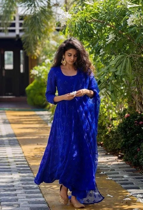 Anarkali gown uploaded by Sharma studio on 5/13/2023