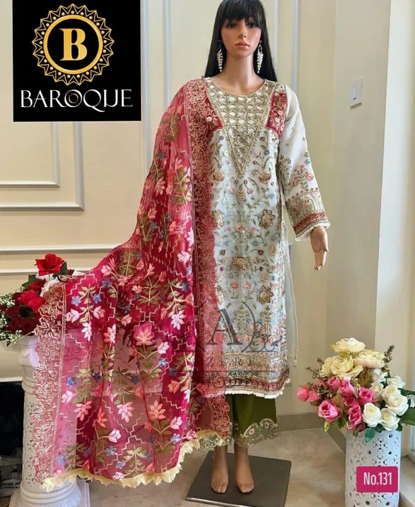 Unstitched  uploaded by Heena fashion house on 5/13/2023