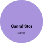 Business logo of ganral stor