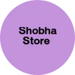 Business logo of Shobha store