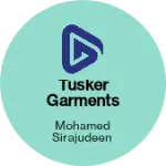 Business logo of Tusker garments