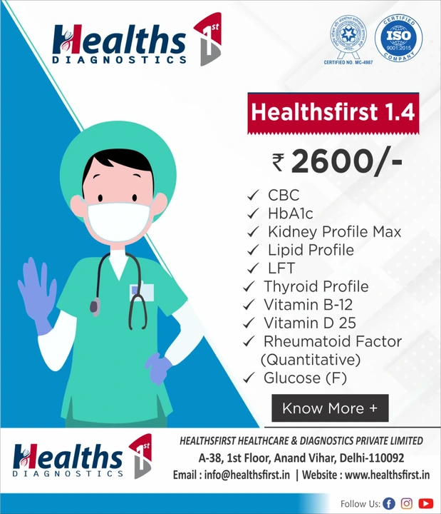 Health first 1.3 uploaded by AARNA PATHLABS on 5/13/2023