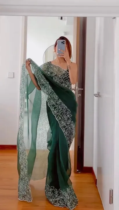 Net Organza Silk Saree uploaded by Dg boutique ❤️ (Owner) on 5/13/2023