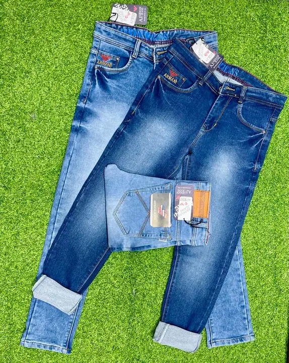 👖 *NEW COTTON KNITTED JEANS*👖  uploaded by SATYOSHAM INDUSTRIES PRIVATE LIMITED on 5/13/2023