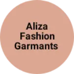 Business logo of Aliza fashion garmants
