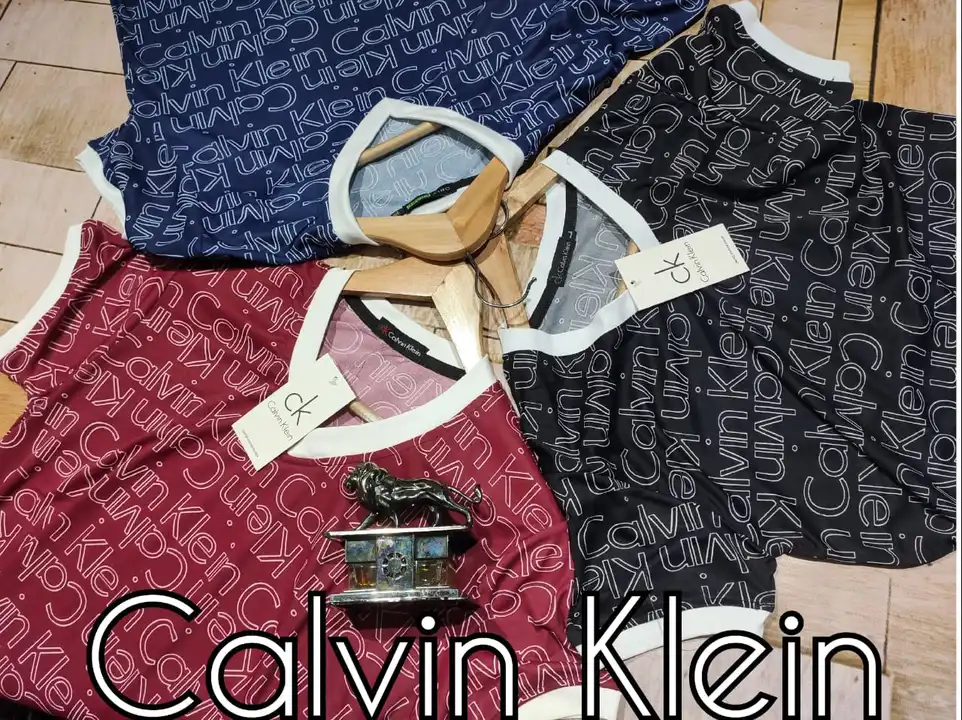 Ck Tshirt for men regular fit casual wear  uploaded by CRIBET on 5/13/2023
