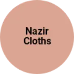 Business logo of Nazir cloths