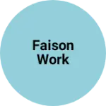 Business logo of Faison work