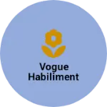 Business logo of Vogue habiliment