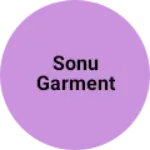 Business logo of Sonu garment &fasson